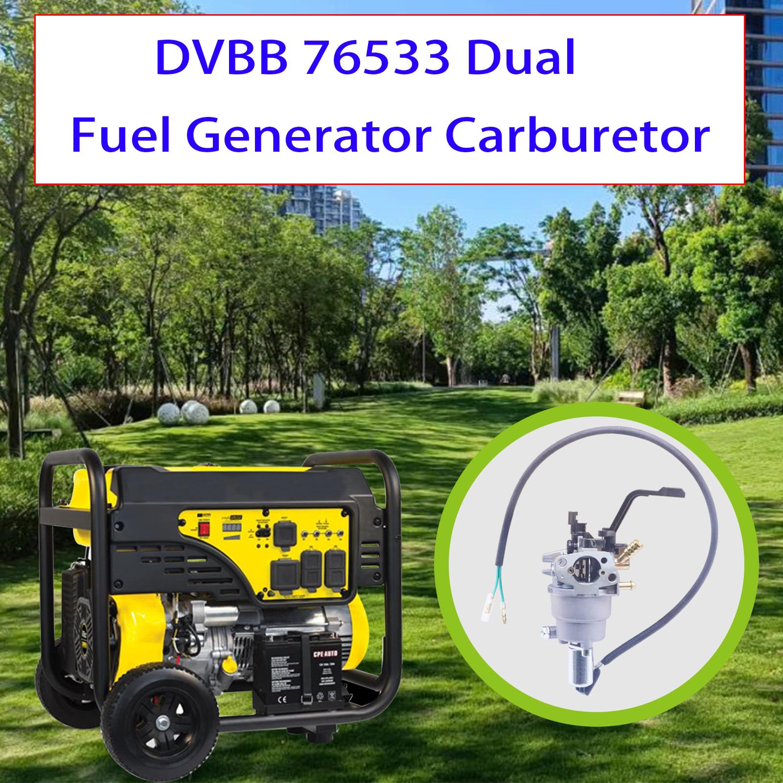 DVBB 76533 package contents with gaskets and F6RTC jet for easy installation