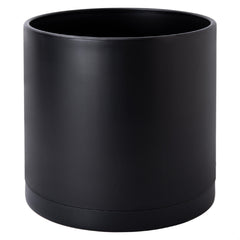 D'vine Dev front view of 14-inch planter showing clean cylinder shape and matte finish
