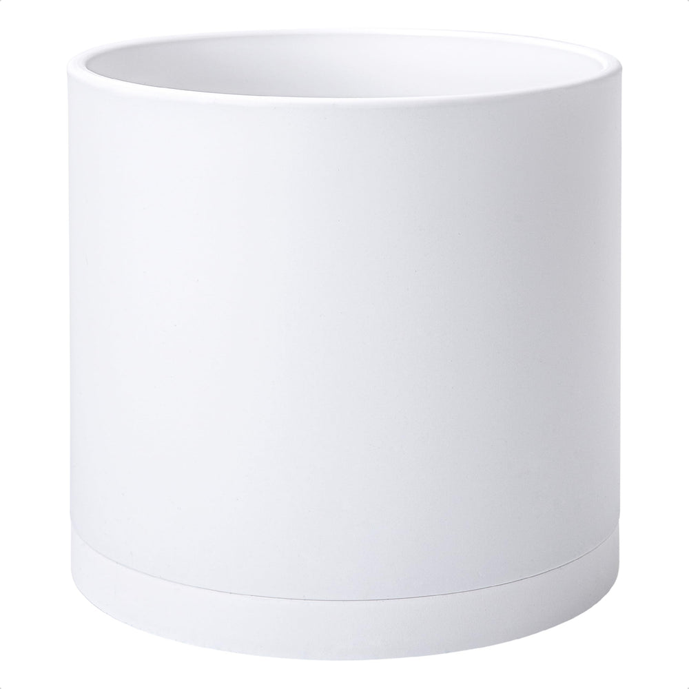 D'vine Dev front view showing clean white cylinder and modern appeal
