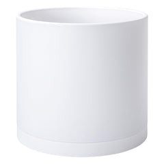 D'vine Dev front view showing clean white cylinder and modern appeal