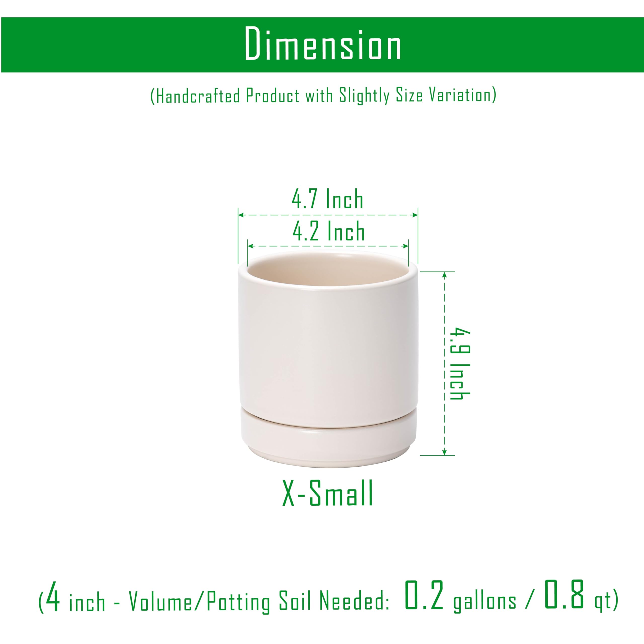D'vine Dev close-up of oatmeal glaze texture highlighting smooth ceramic finish