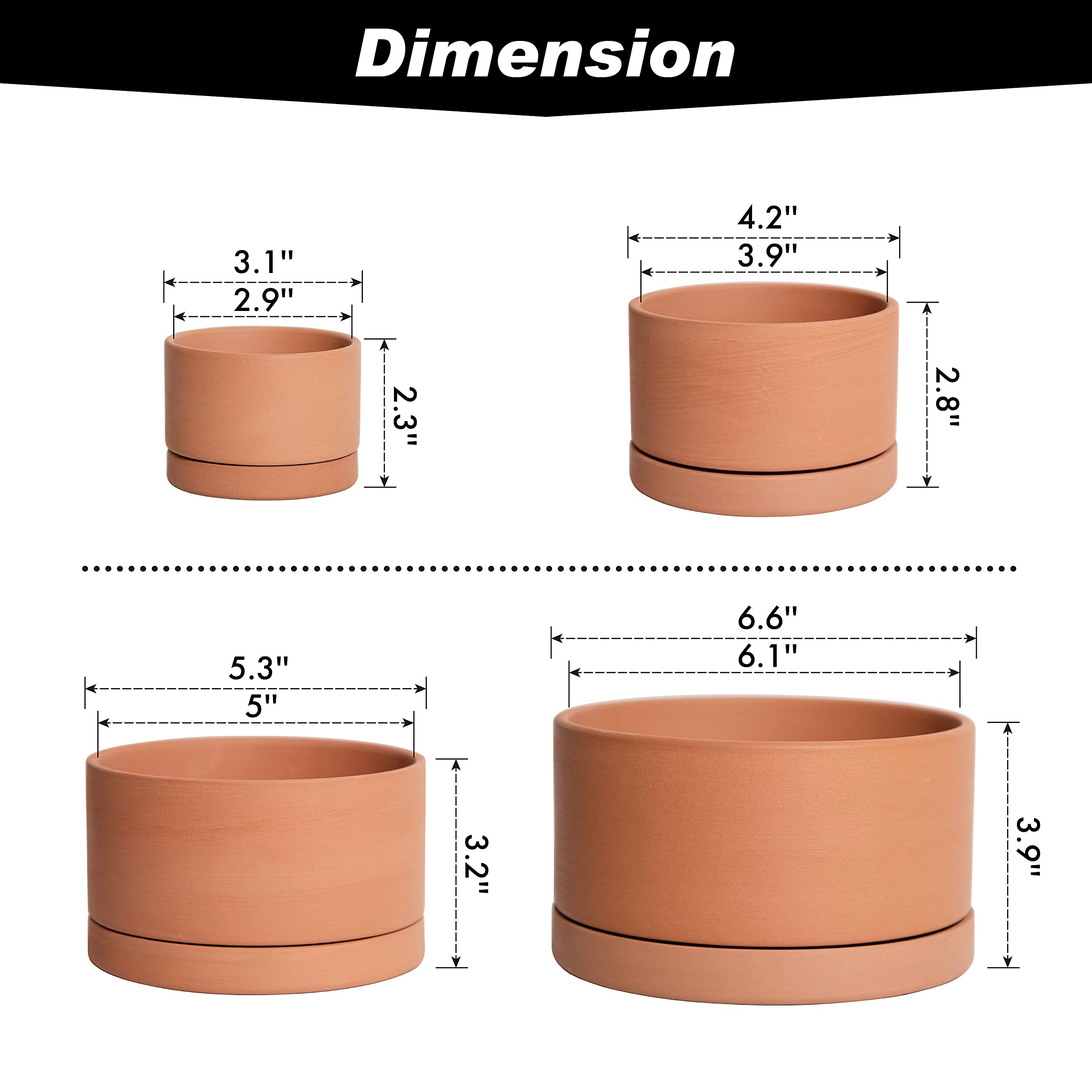 D'vine Dev drainage hole and saucer detail preventing overwatering and protecting surfaces