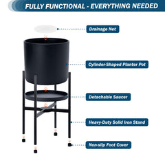 D'vine Dev metal stand detail showing rust-resistant finish and strong welds for support