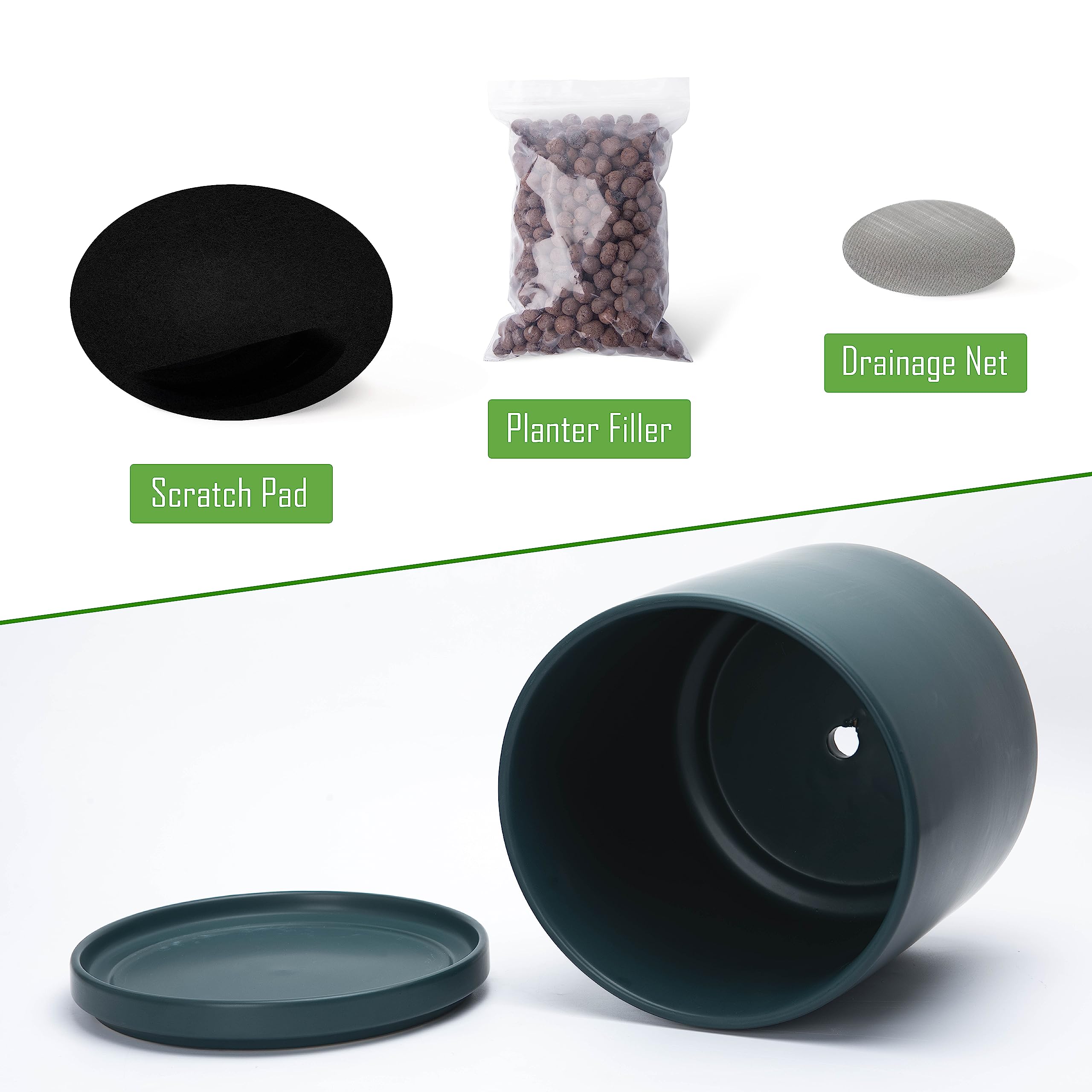 D'vine Dev glaze texture close-up showing fired ceramic durability and easy cleaning benefit