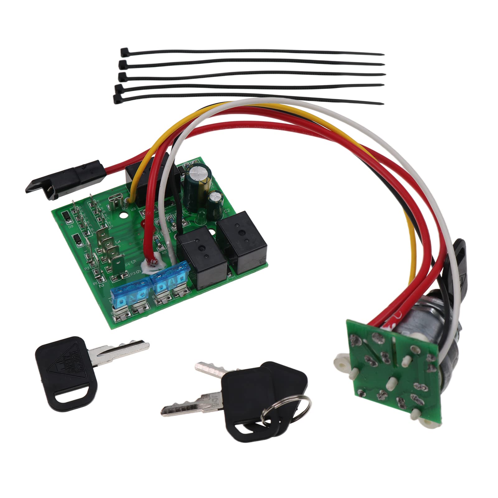 DVPARTS rear connector detail showing terminal layout for easy wiring benefit
