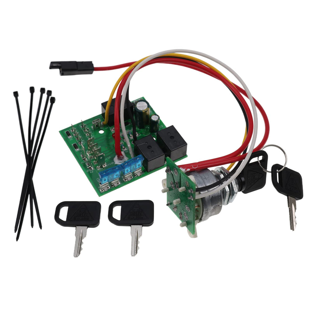 DVPARTS front view of ignition module showing key slot and robust housing benefit reliability