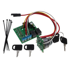 DVPARTS front view of ignition module showing key slot and robust housing benefit reliability