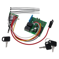 DVPARTS ignition installed in tractor dash demonstrating straightforward replacement benefit