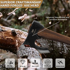 DWFKHT leather sheath on belt illustrating safe carry and hands-free convenience