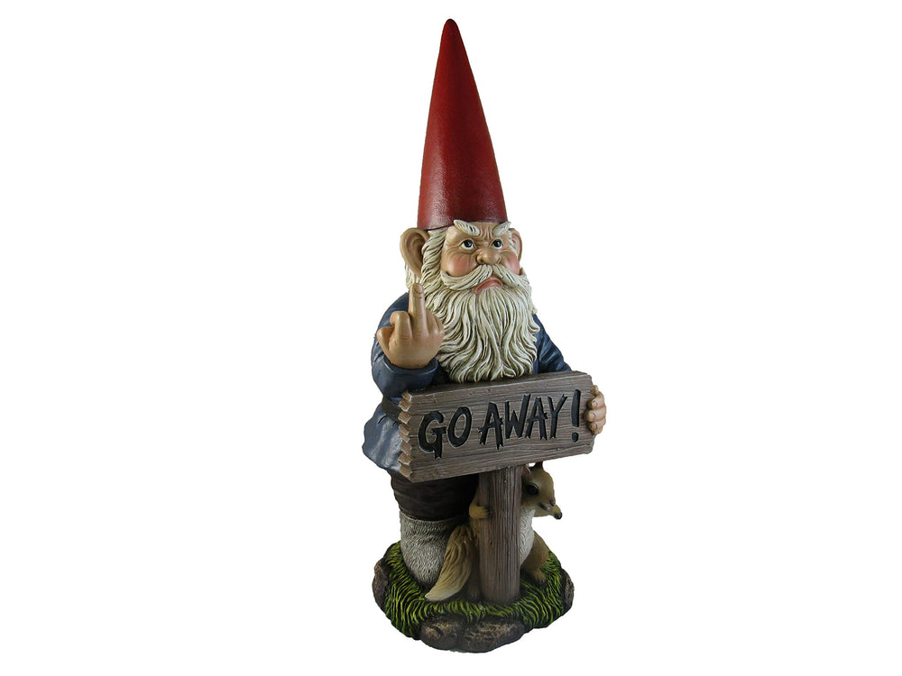 DWK garden gnome close-up of face and expression highlighting charm