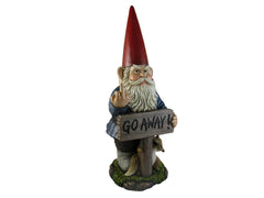 DWK garden gnome close-up of face and expression highlighting charm