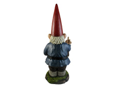 DWK garden gnome paint texture detail showing durable, vivid finish
