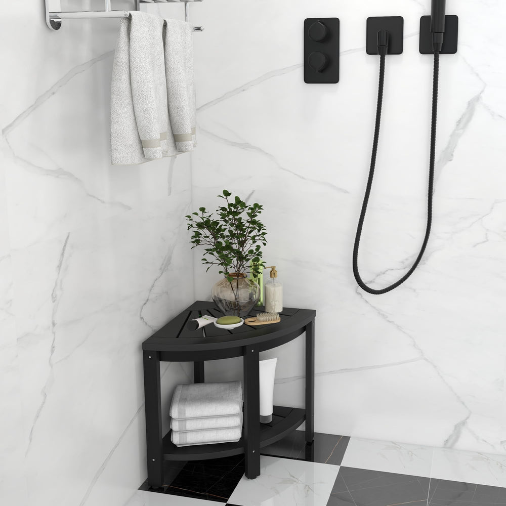 DWVO stool used as a plant stand showing versatile multi-room use