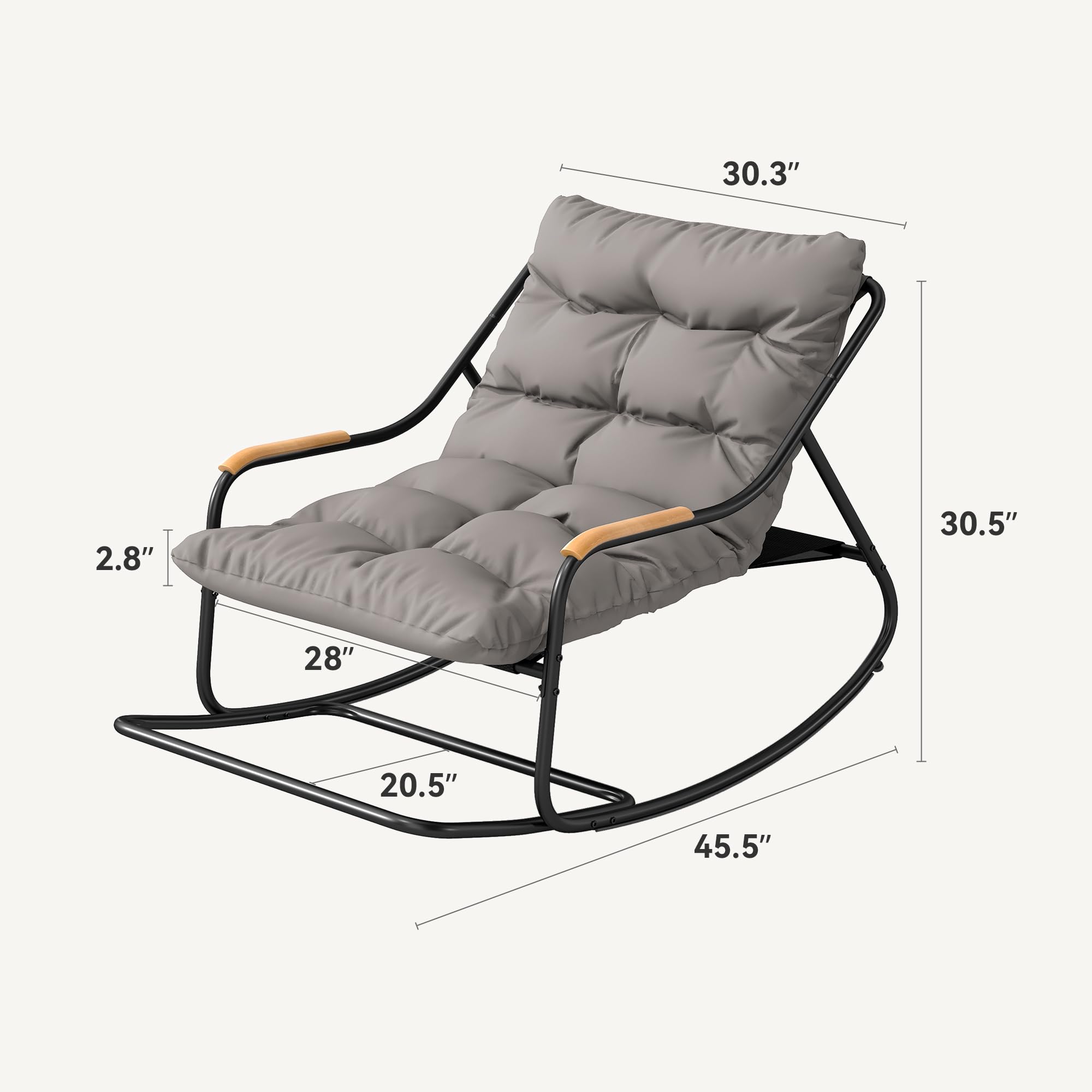DWVO scale comparison with table showing generous seat size and fit benefit