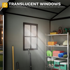 DWVO side lattice window detail providing daylight and improved airflow benefits
