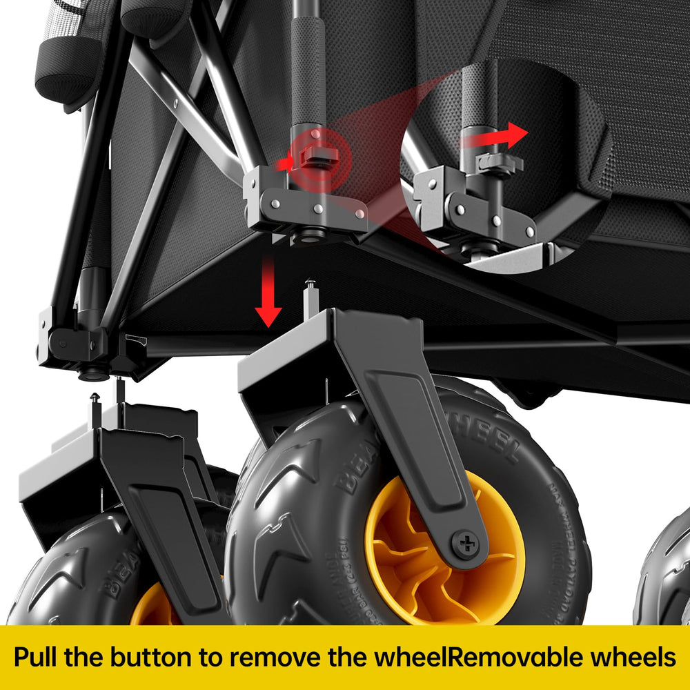DXZ anti-tip brake detail showing secure stopping safety