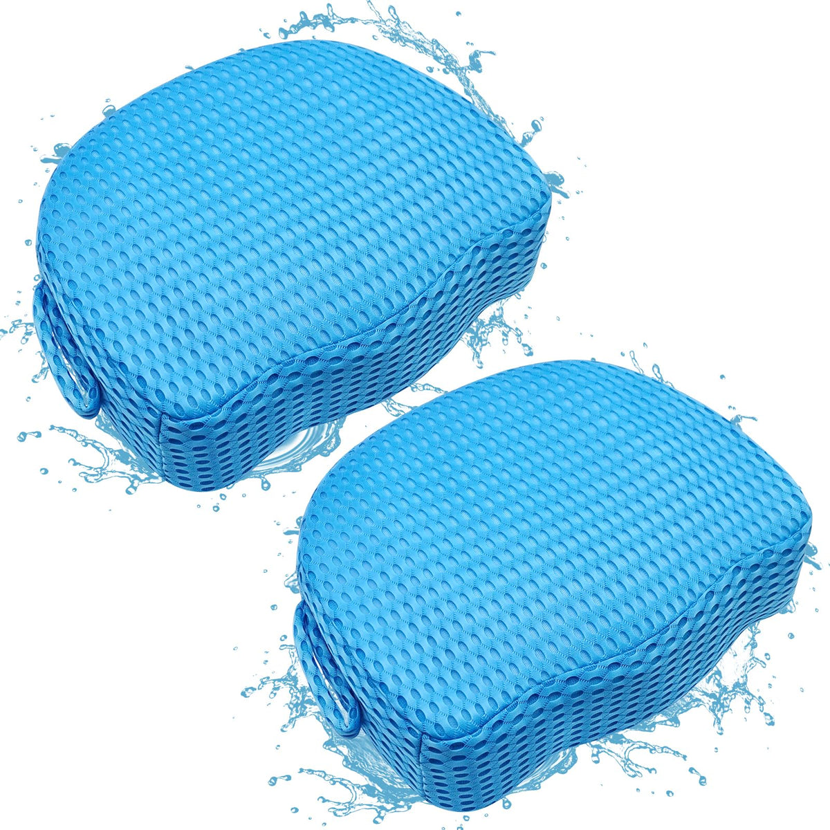 DYEENL front view of both booster seats showing shape and lift benefit