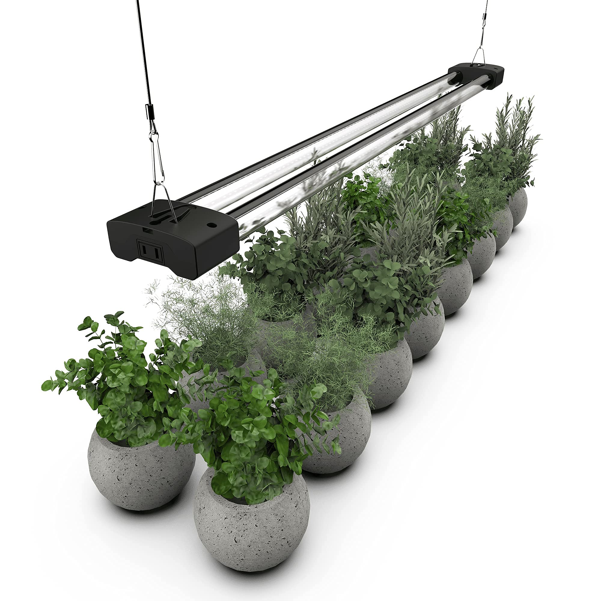 DYMOND BoostGro front view showing full fixture and bright output benefit