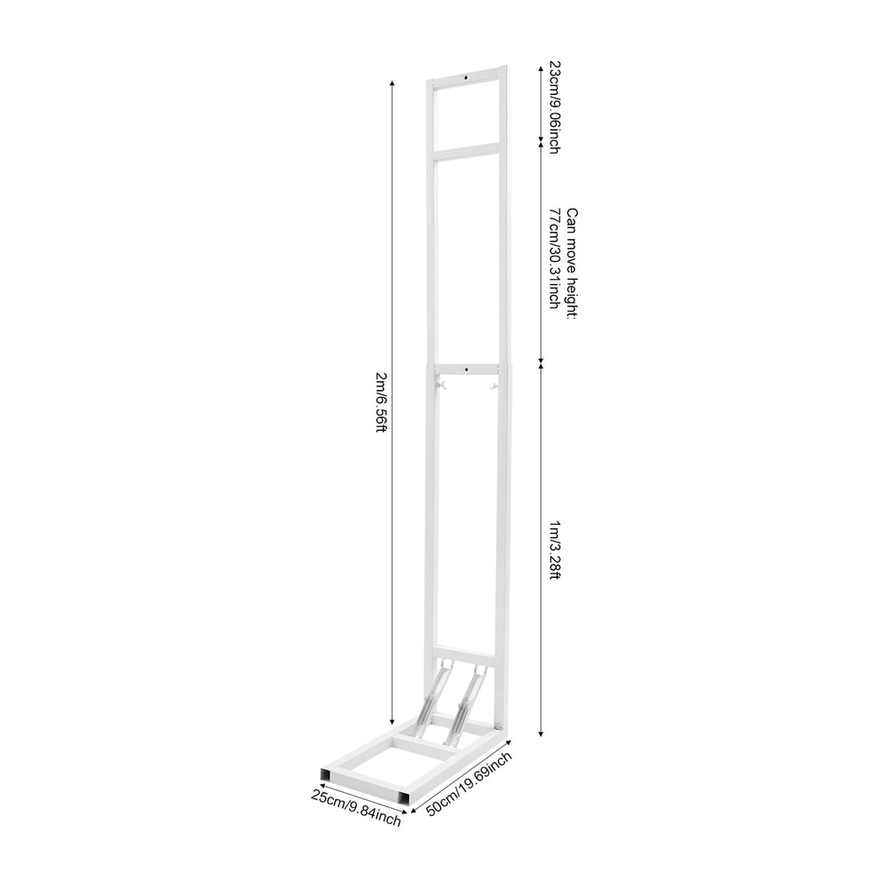 DYNAMI stand next to measuring tape showing scale and venue fit benefit