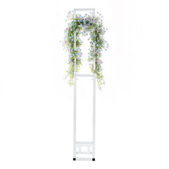 DYNAMI folded white stand flat for easy transport and space-saving storage benefit