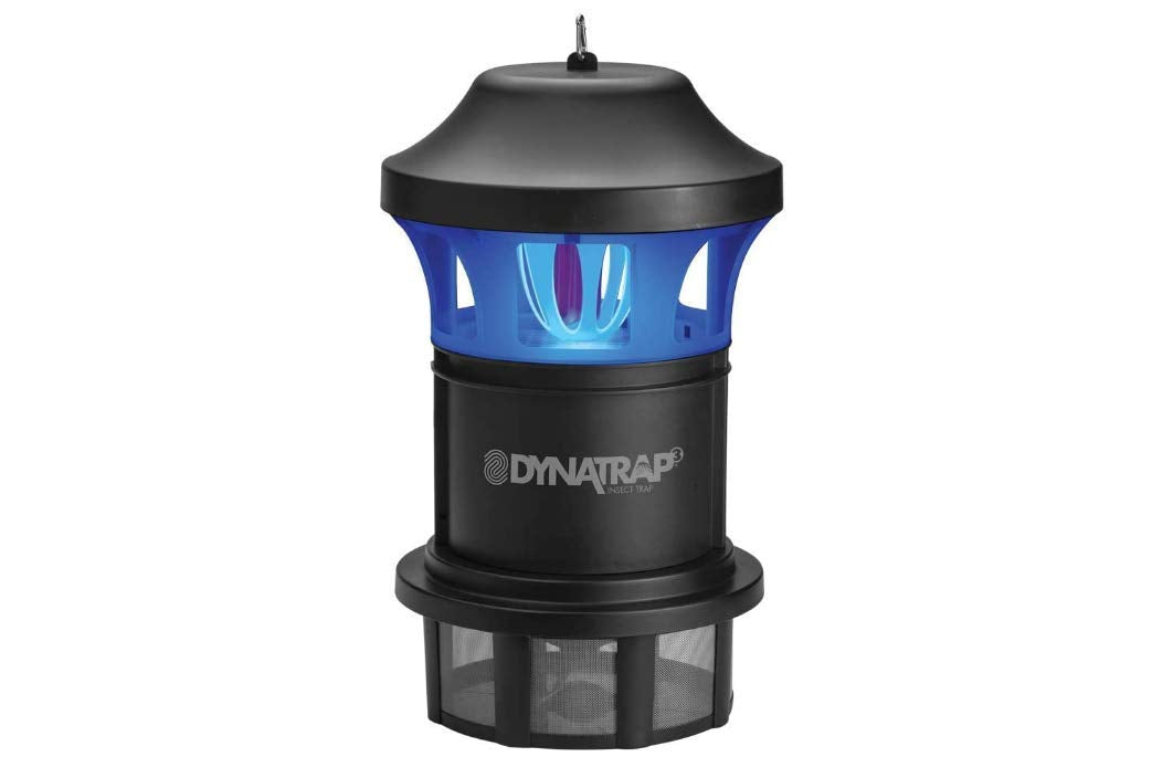 DynaTrap DT1775 front view showing unit and quiet operation benefit