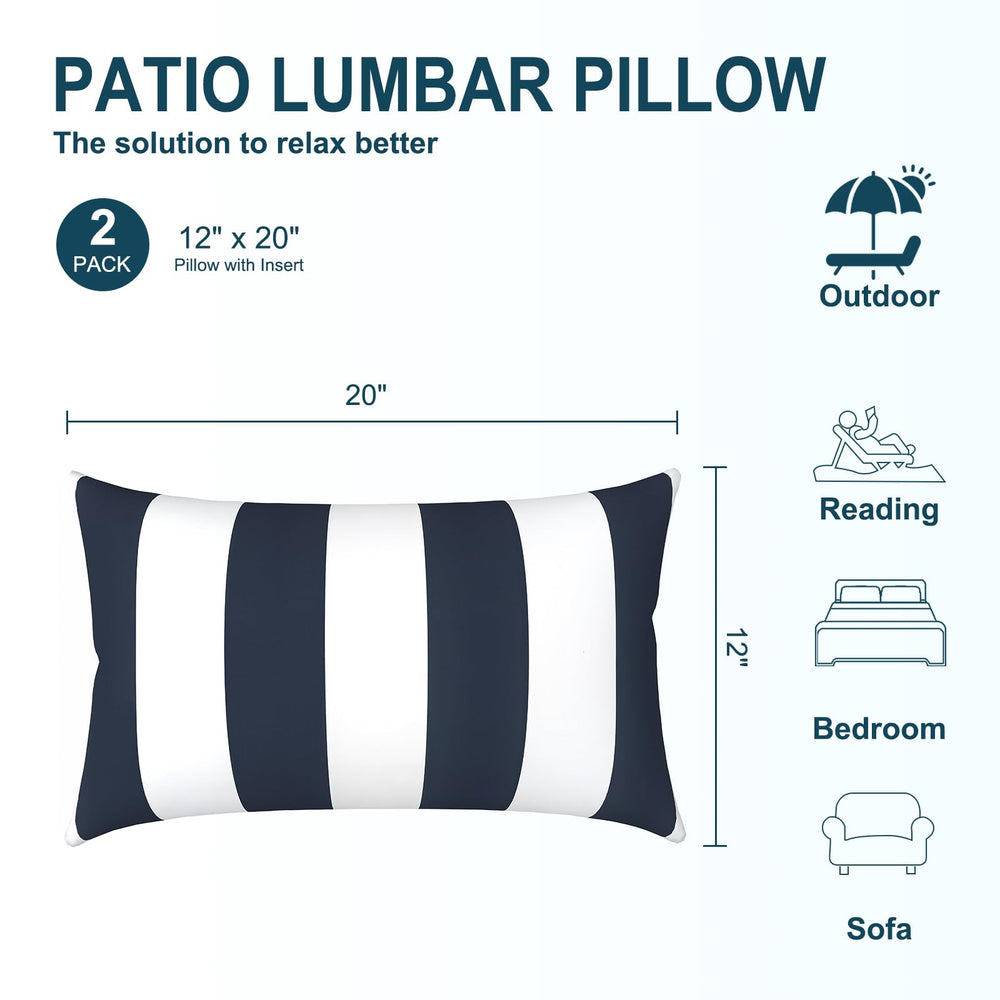 DYTXIII expanded insert inside pillow showing loft for comfortable back support