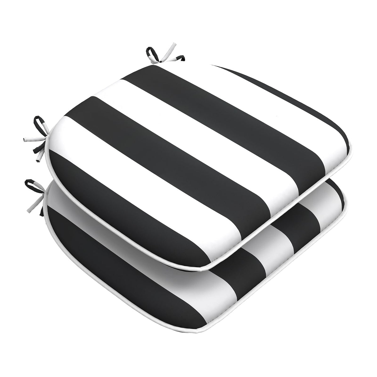DYTXIII front packaging view shows two black chair cushions and appeal