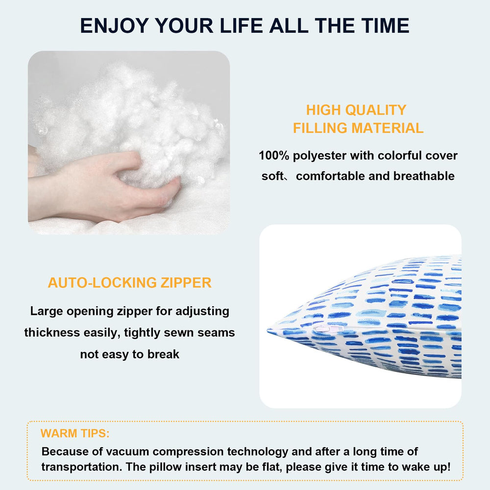 DYTXIII pillows staged on patio sofa for refreshing decor impact