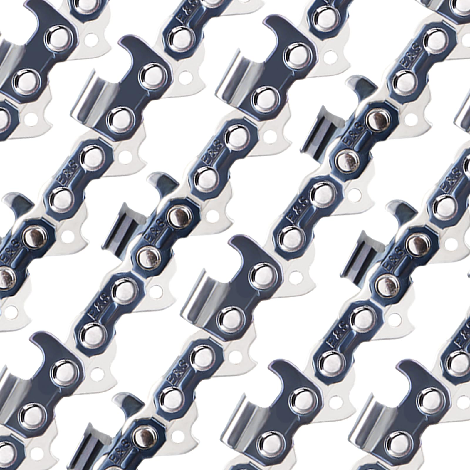 E & S hardened chrome rivets detail demonstrating reduced stretch and durability