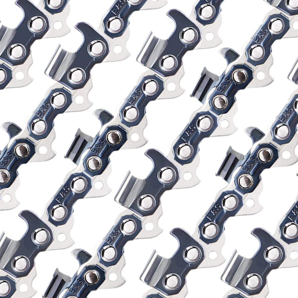 E & S hardened chrome rivets detail demonstrating reduced stretch and durability