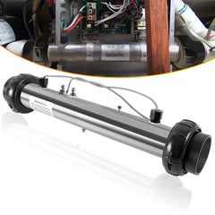 E-cowlboy heater front assembly showing clean fit and quick-service benefit
