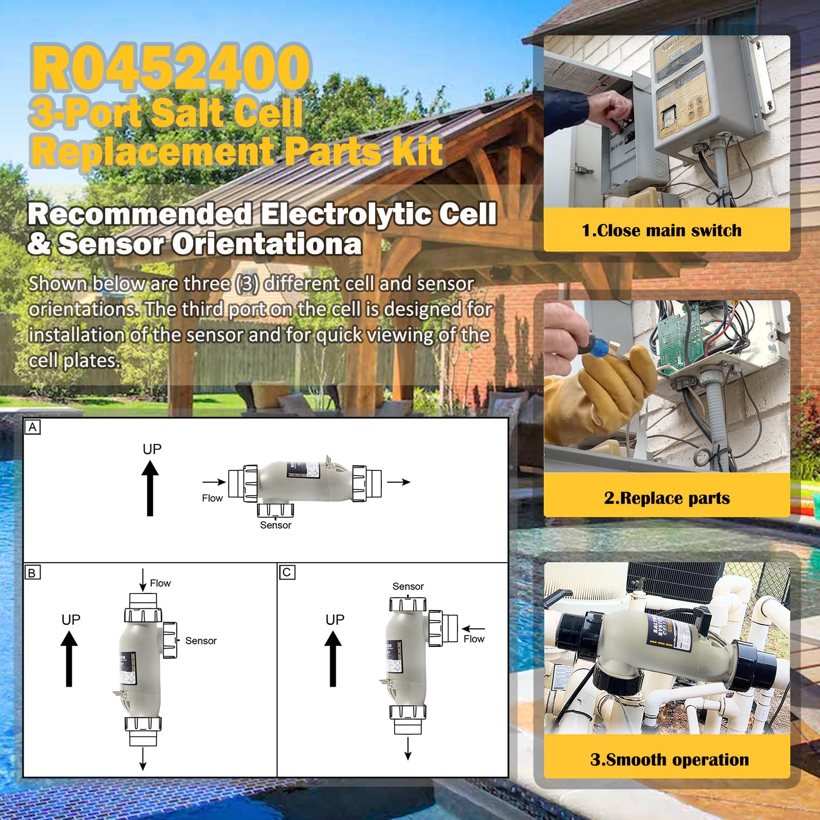 E-cowlboy graphic of polarity reversal illustrating reduced scale maintenance benefit