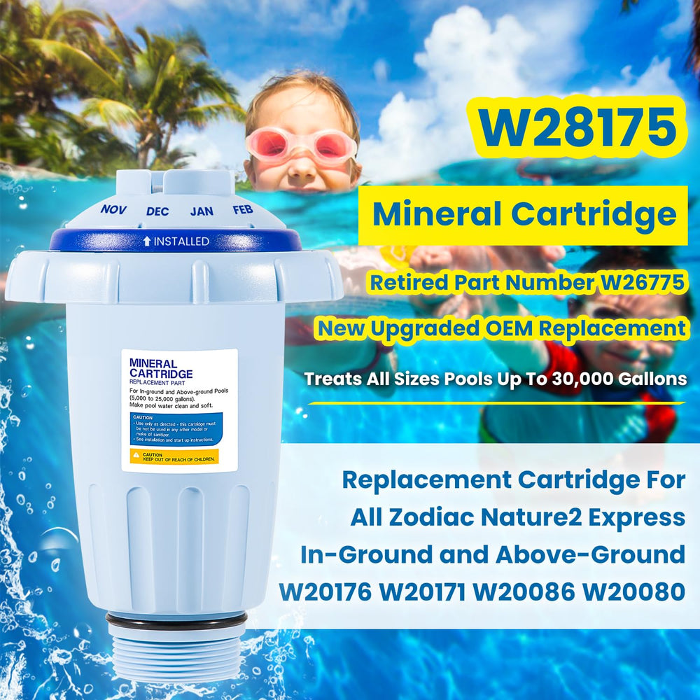 E-cowlboy close-up of mineral and ceramic media for improved clarity