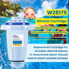 E-cowlboy close-up of mineral and ceramic media for improved clarity