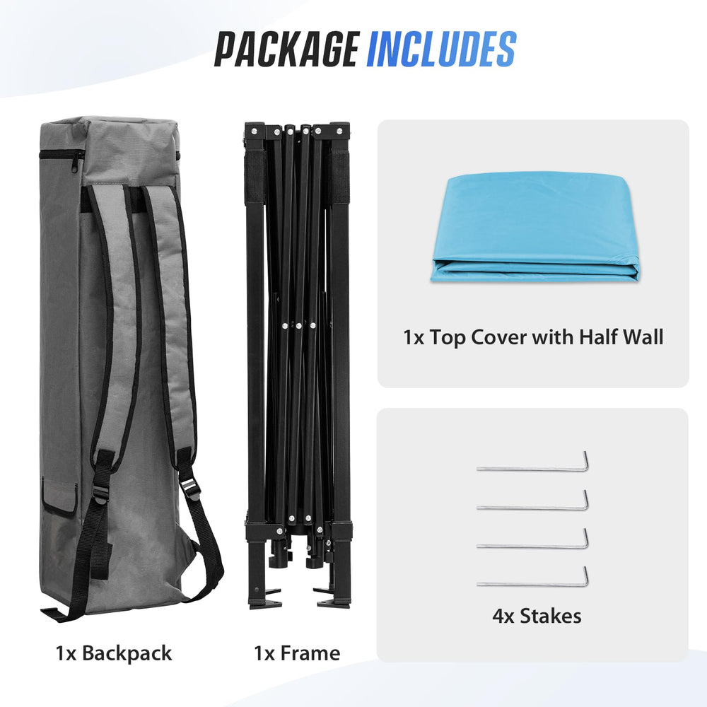 EAGLE PEAK on a beach lifestyle scene illustrating portable sun shelter
