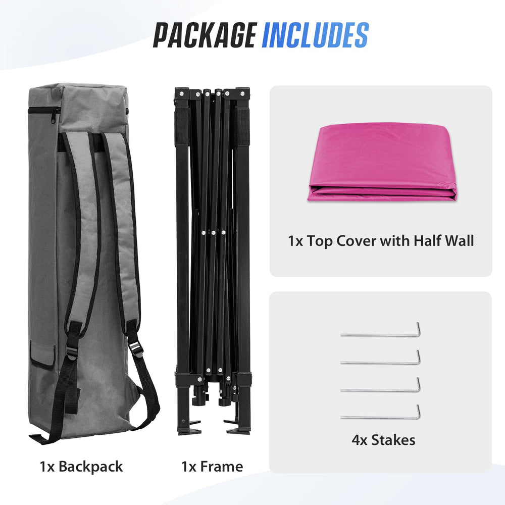EAGLE PEAK carry bag strap details showing backpack straps for hands-free carry