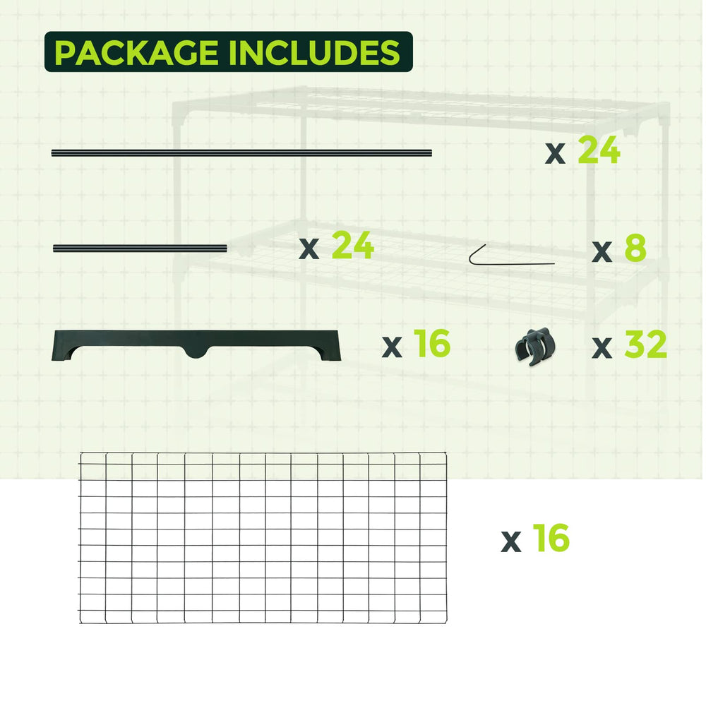 EAGLE PEAK disassembled parts layout shows tool-free assembly benefit