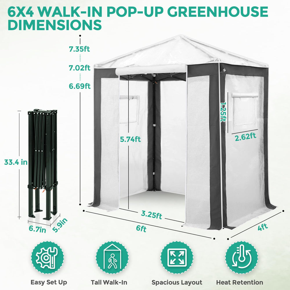 EAGLE PEAK door rolled up demonstrating fast ventilation control