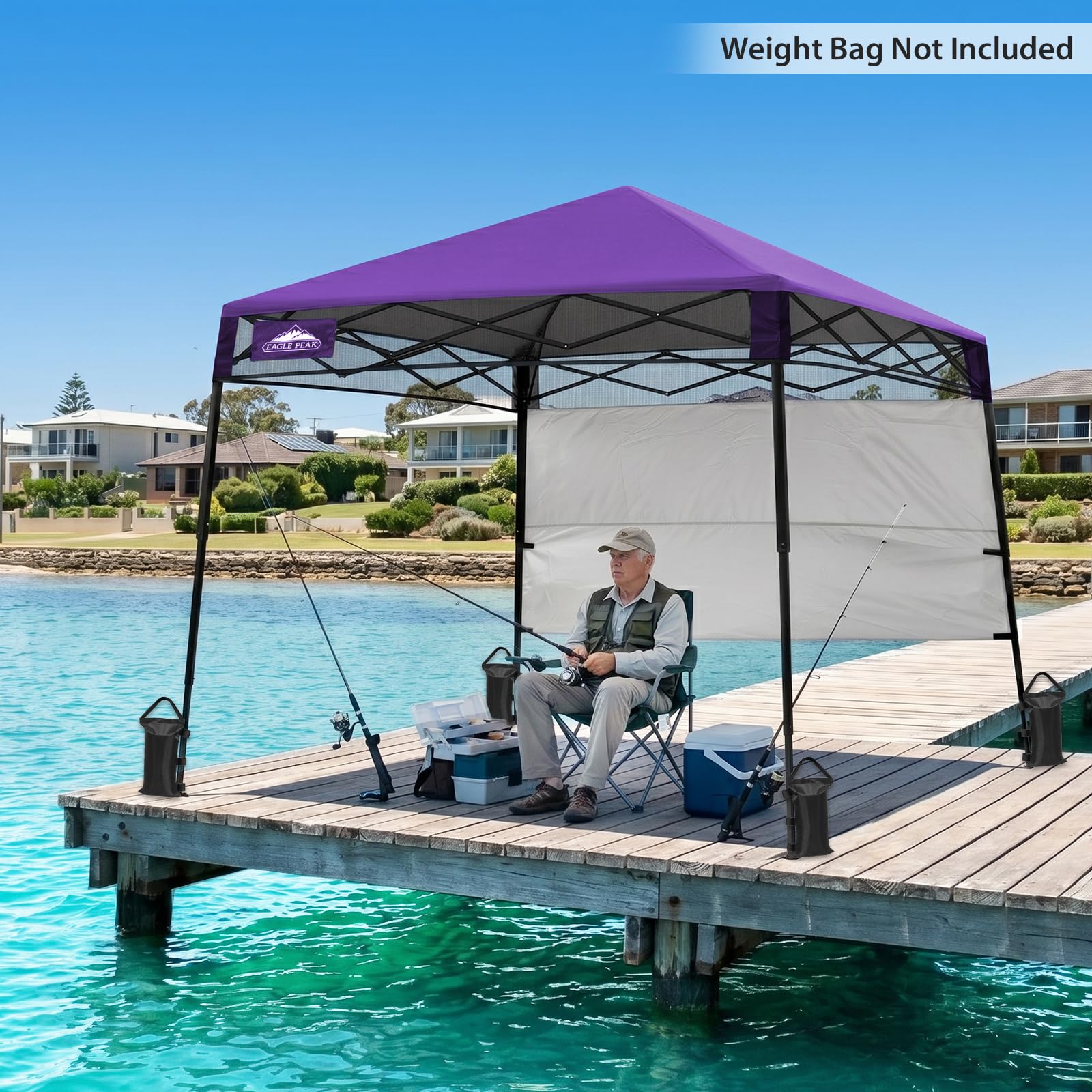 EAGLE PEAK 190T Oxford fabric texture for UV and water resistance