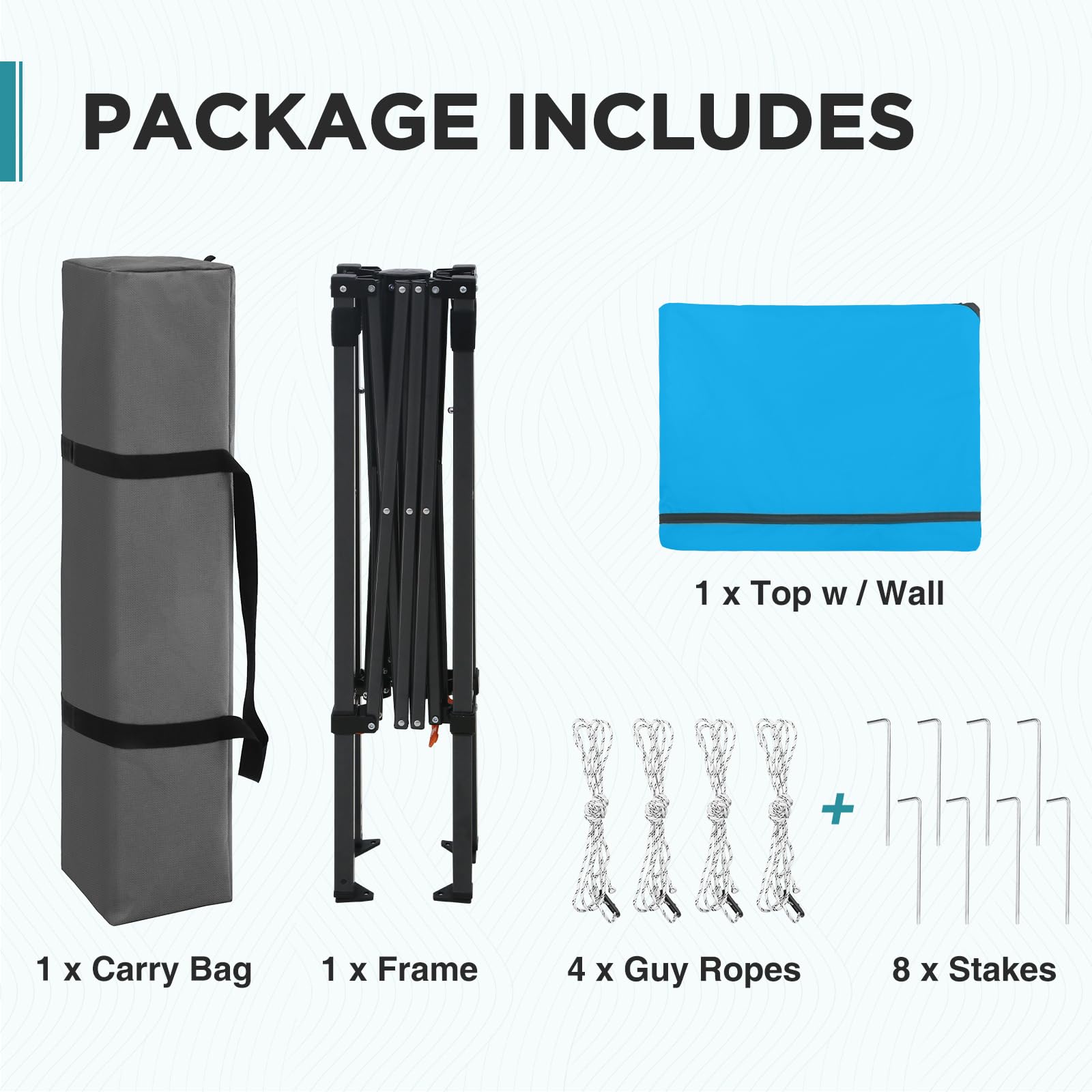 EAGLE PEAK adjustable leg detail showing two-height settings for comfort benefit