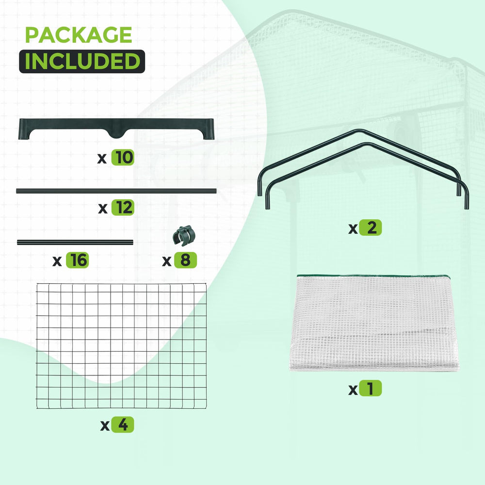 EAGLE PEAK packed flat and parts showing simple tool-free assembly process