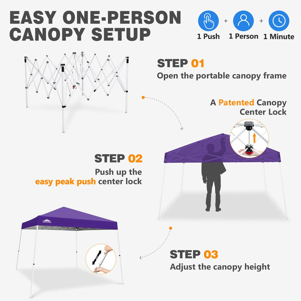 EAGLE PEAK packed in 600x300D carry bag for compact portability