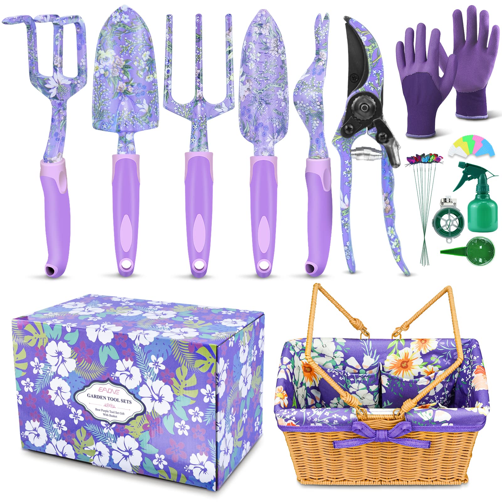 EAONE front packaging and gift box showcasing complete floral kit for gifting