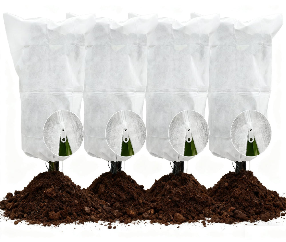 EAONE front view of four plant covers showing full set and packaging benefit
