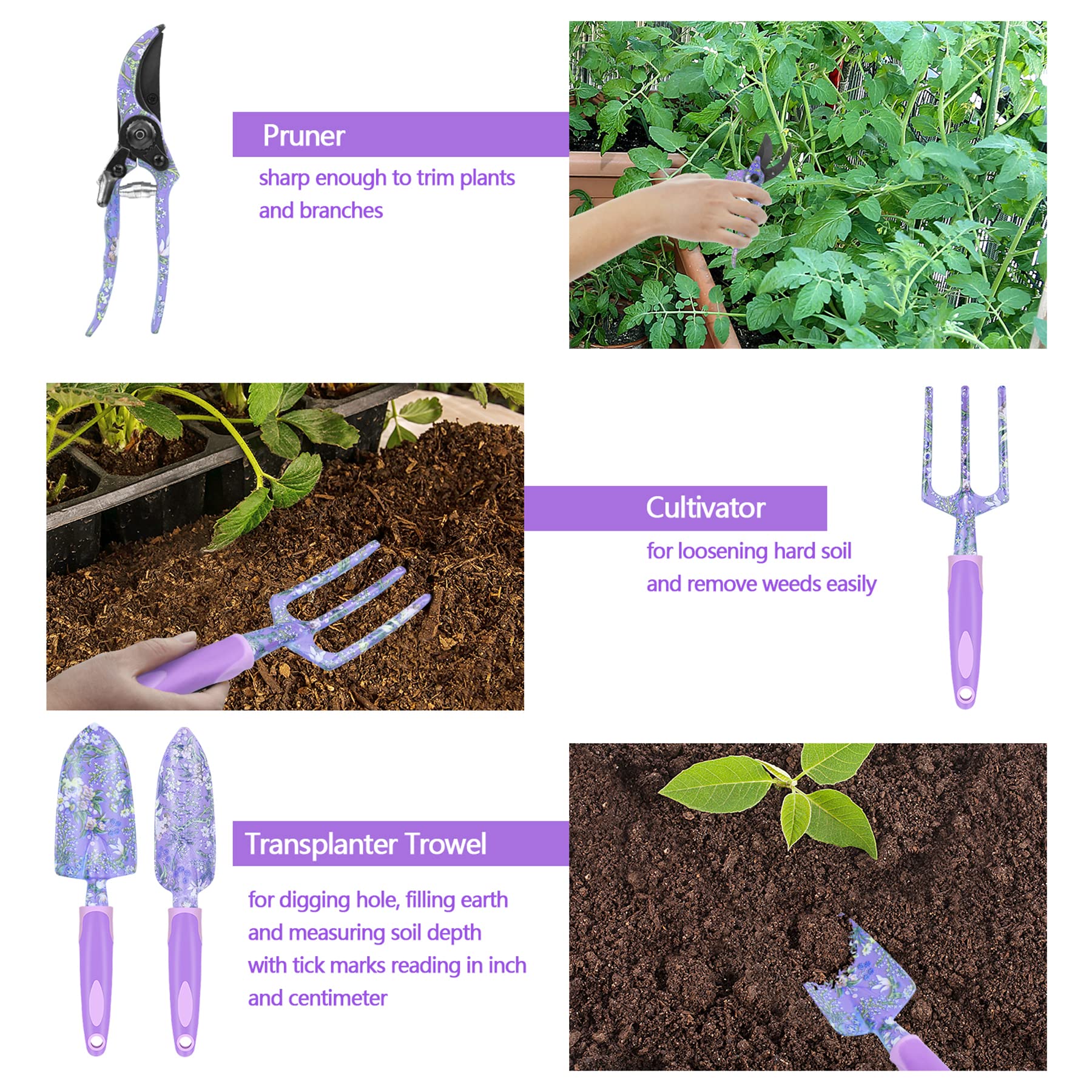 EAONE gardening gloves and watering bottle ready for safe and tidy plant care