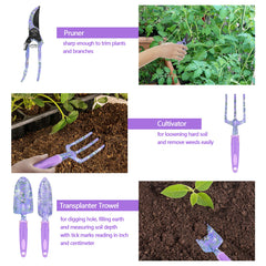 EAONE gardening gloves and watering bottle ready for safe and tidy plant care