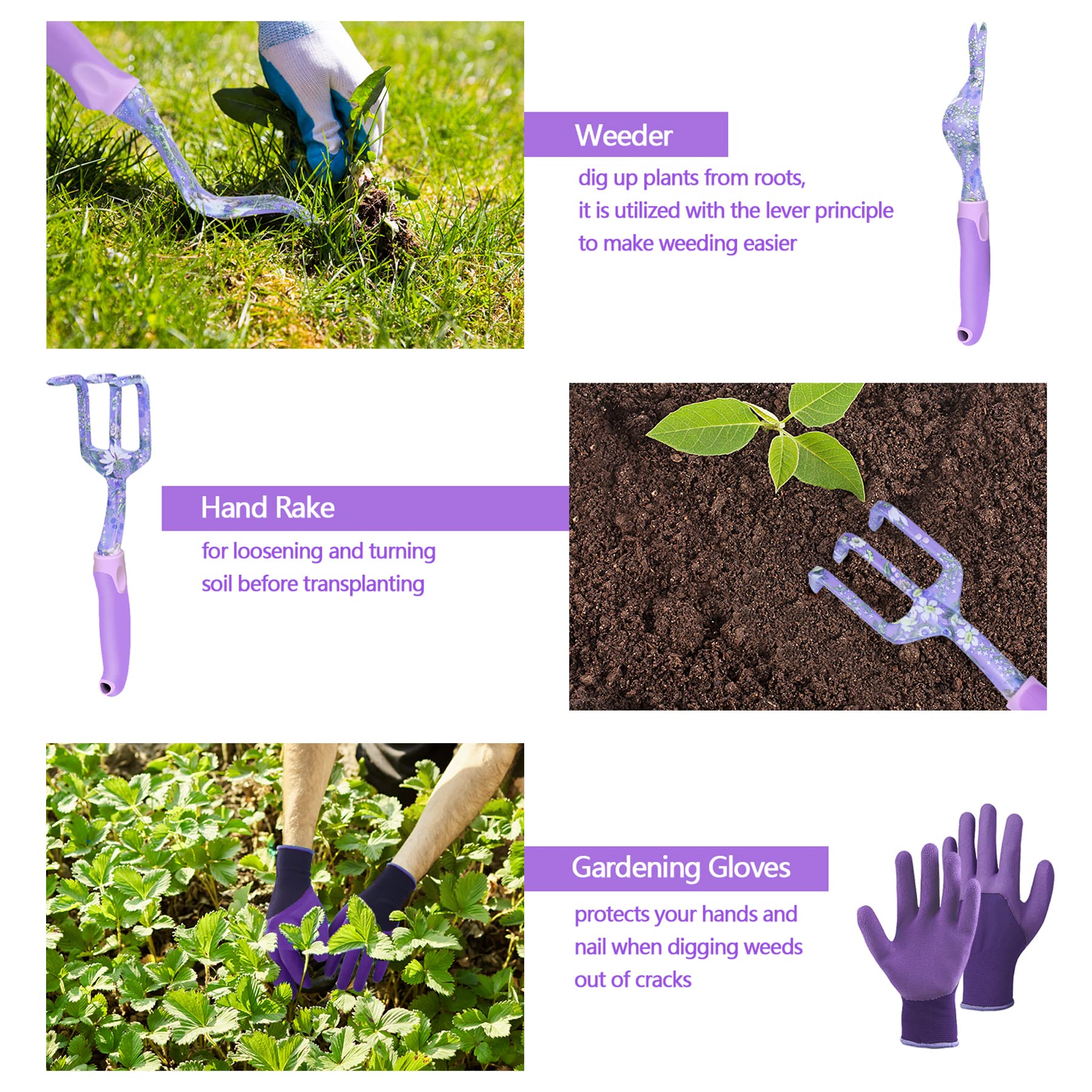 EAONE plant tags and butterfly stakes detail helping label and support seedlings