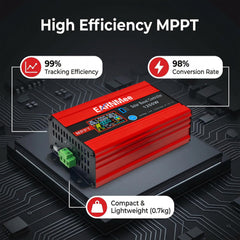 EARNMee MC4 connector detail illustrating waterproof connection for reliable weatherproofing