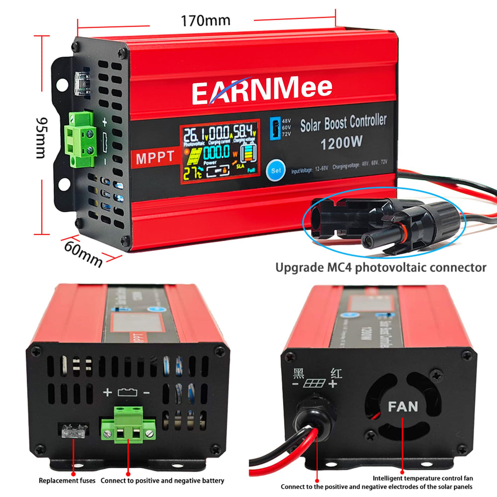 EARNMee held in hand for scale showing lightweight portability and easy placement