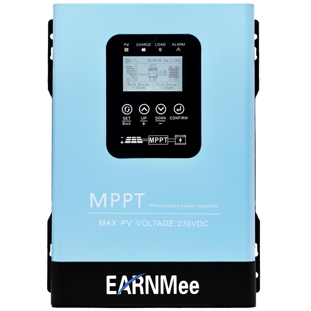 EARNMee front panel view showing display and controls for reliable system management